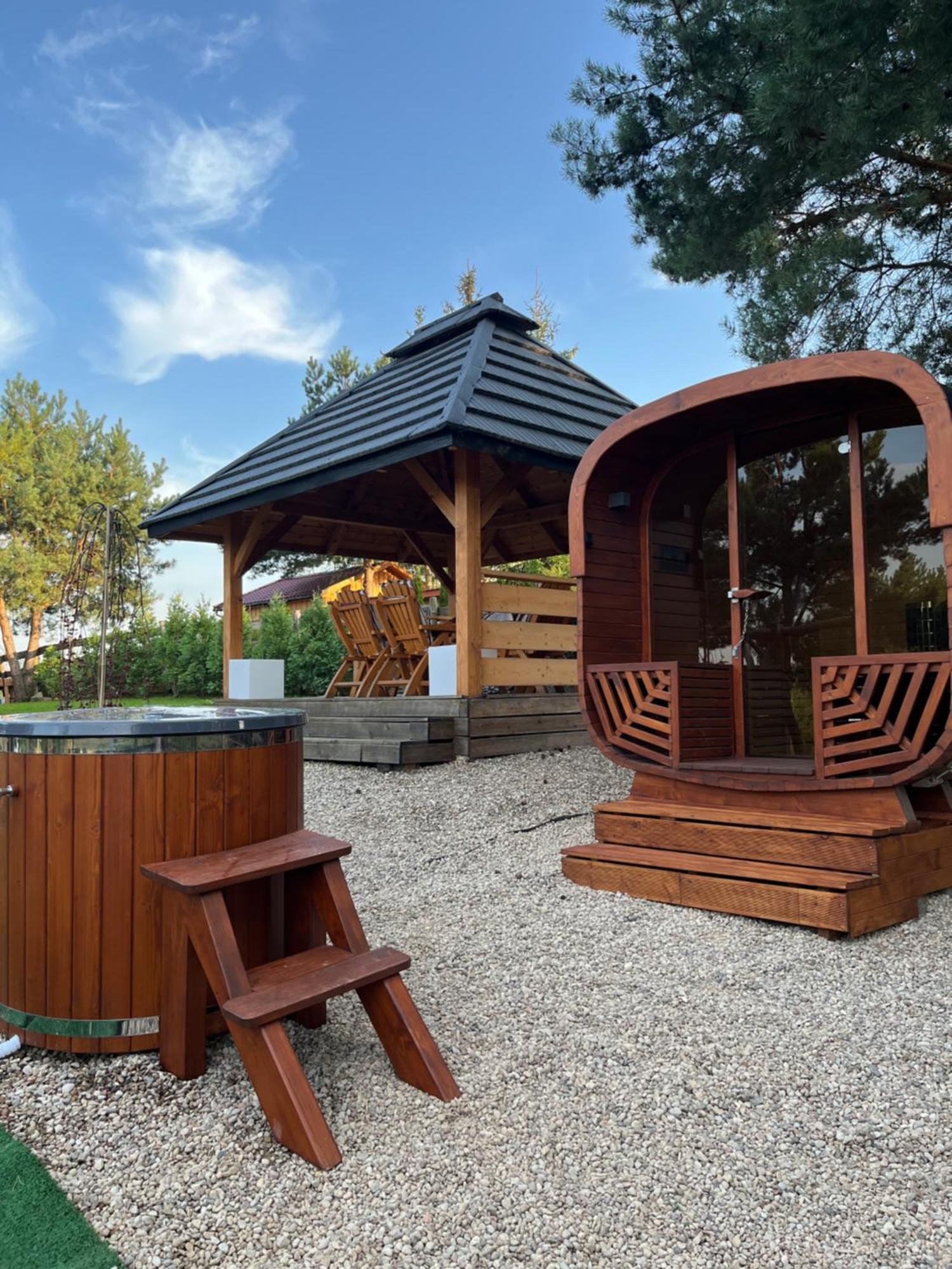 Mazury "Willa Slimakowo" W Pasymiu Z Jakuzzi, Sauna, Pomostem Екстериор снимка